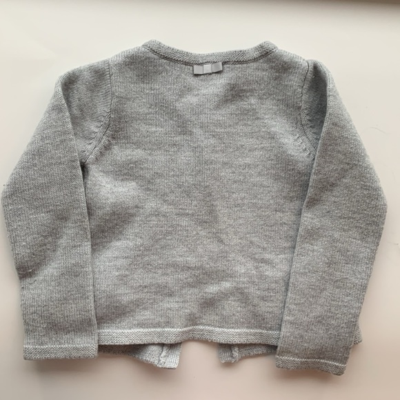 Jacadi Paris Cardigan Grey Size 6 Girls - Picture 3 of 9